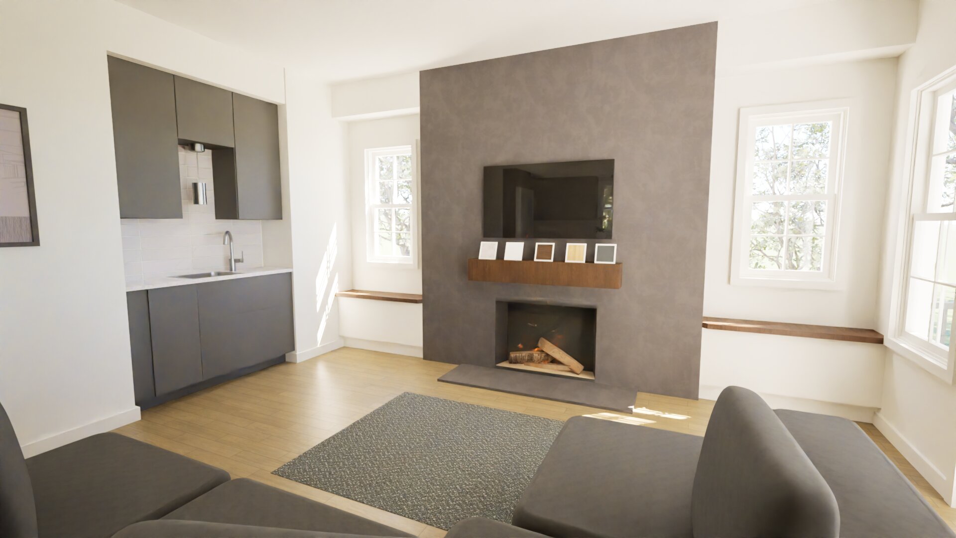 Great room render